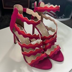 Heels Jessica Simpson Pink and Orange